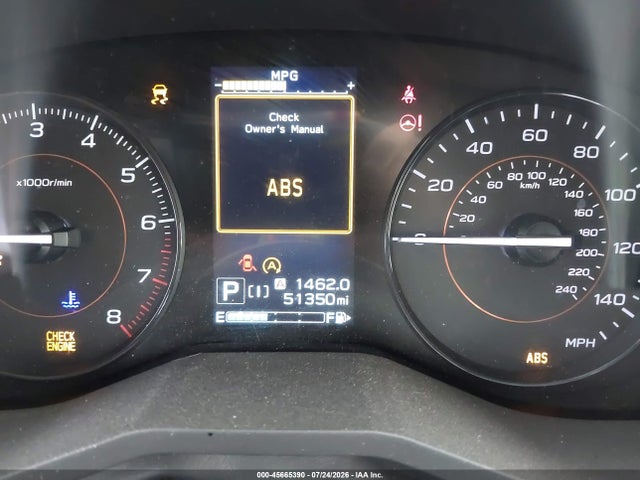 2020 Subaru Crosstrek Premium მანქანა იყიდება აუქციონზე, vin: JF2GTAPC5L8226750, აუქციონის ნომერი: 45665390
