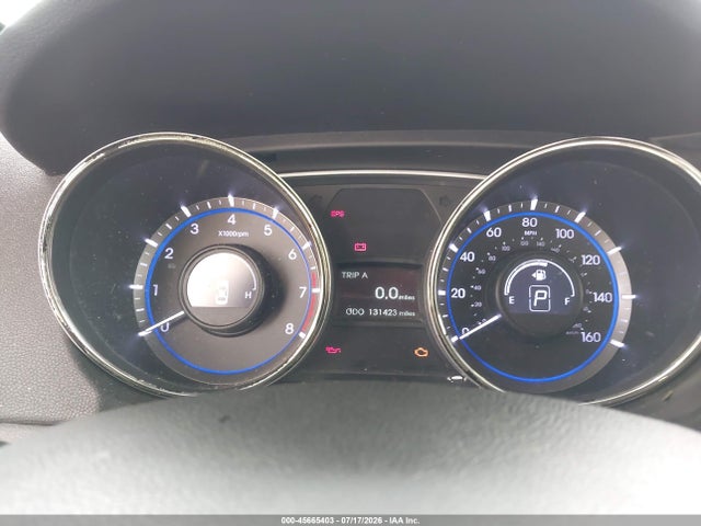 45665403 :رقم المزاد ، 5NPEB4AC0DH704076 vin ، 2013 Hyundai Sonata Gls مزاد بيع