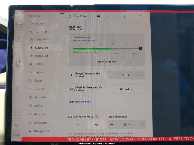 Tesla Model X All-wheel Drive 2026 7SAXCAE58TF481074 Image 18