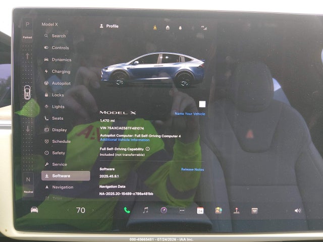 Tesla Model X All-wheel Drive 2026 7SAXCAE58TF481074 Image 7