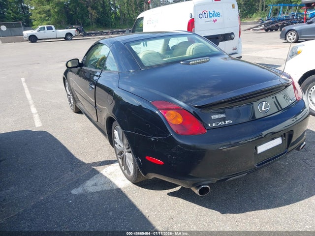 45665484 :رقم المزاد ، JTHFN48Y030048372 vin ، 2003 Lexus Sc 430 مزاد بيع