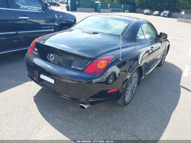 45665484 :رقم المزاد ، JTHFN48Y030048372 vin ، 2003 Lexus Sc 430 مزاد بيع
