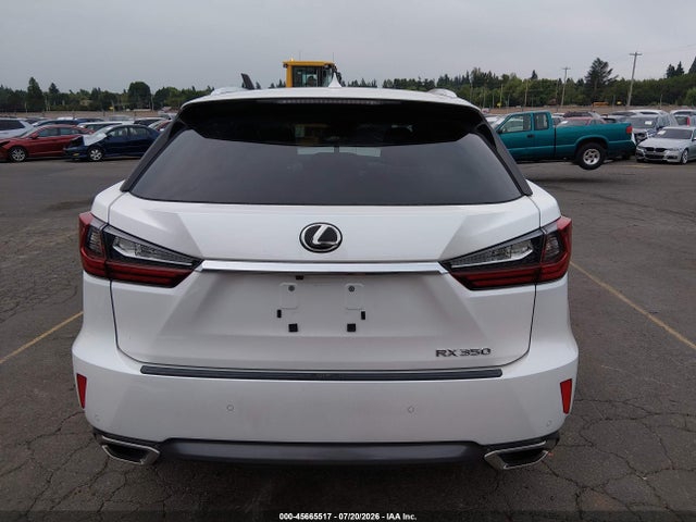 Aukcja sprzedaży 2017 Lexus Rx 350/base/f Sport, vin: 2T2ZZMCA2HC059041, numer aukcji: 45665517