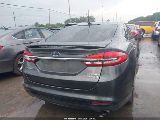 Продаж на аукціоні авто 2018 Ford Fusion Hybrid Titanium, vin: 3FA6P0RU0JR161919, номер лоту: 45665546