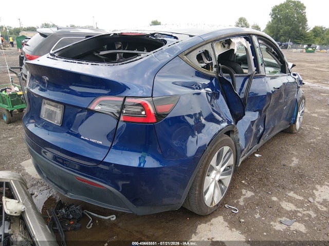 Aukcja sprzedaży 2021 Tesla Model Y Long Range Dual Motor All-wheel Drive, vin: 5YJYGDEE5MF060602, numer aukcji: 45665551