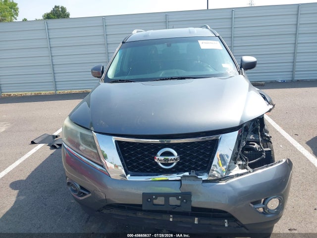 2016 Nissan Pathfinder Platinum/s/sl/sv მანქანა იყიდება აუქციონზე, vin: 5N1AR2MN6GC640990, აუქციონის ნომერი: 45665637