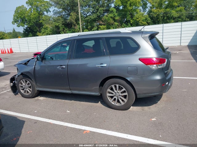 2016 Nissan Pathfinder Platinum/s/sl/sv მანქანა იყიდება აუქციონზე, vin: 5N1AR2MN6GC640990, აუქციონის ნომერი: 45665637