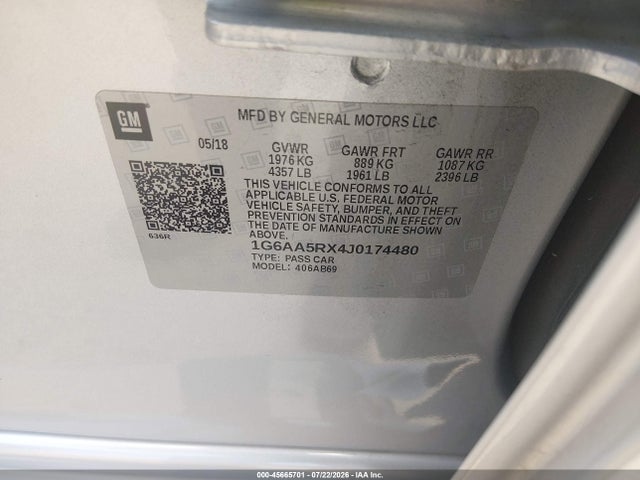 Cadillac Ats Standard 2018 1G6AA5RX4J0174480 Image 9