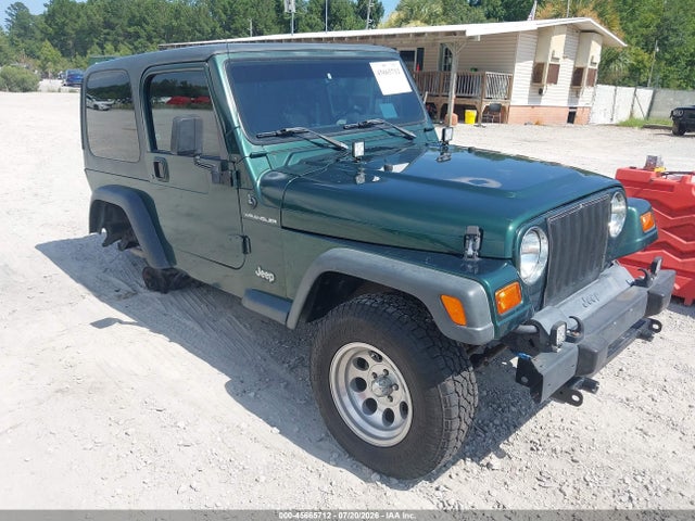 1999 Jeep Wrangler Se მანქანა იყიდება აუქციონზე, vin: 1J4FY29P1XP440058, აუქციონის ნომერი: 45665712