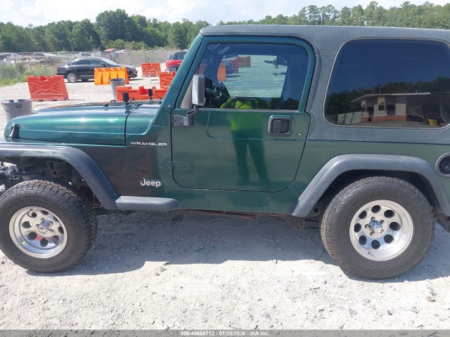 1999 Jeep Wrangler Se მანქანა იყიდება აუქციონზე, vin: 1J4FY29P1XP440058, აუქციონის ნომერი: 45665712