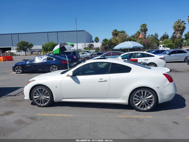 2014 Infiniti Q60 Sport მანქანა იყიდება აუქციონზე, vin: JN1CV6EK1EM110330, აუქციონის ნომერი: 45665730