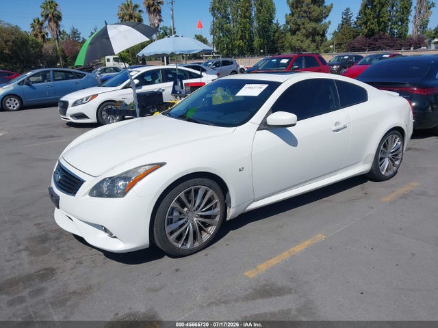 2014 Infiniti Q60 Sport მანქანა იყიდება აუქციონზე, vin: JN1CV6EK1EM110330, აუქციონის ნომერი: 45665730