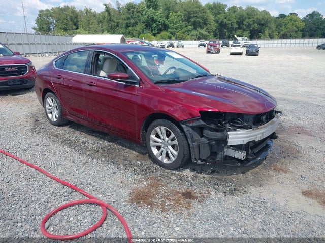 2015 Chrysler 200 Limited მანქანა იყიდება აუქციონზე, vin: 1C3CCCAB5FN721436, აუქციონის ნომერი: 45665732