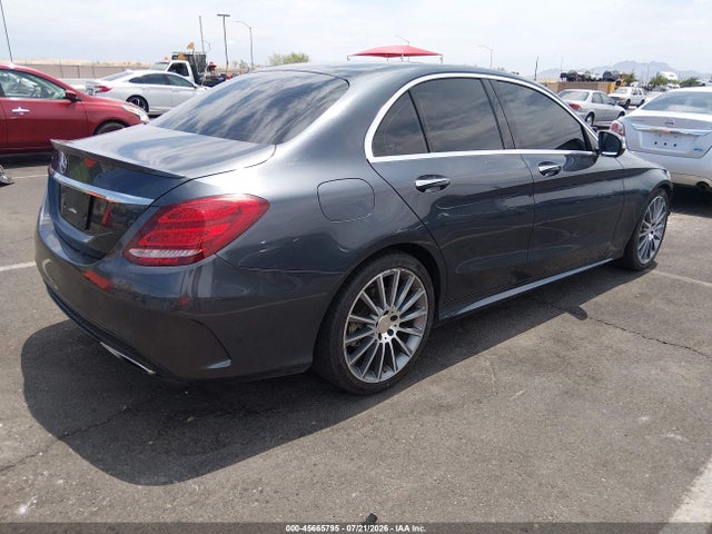 2015 Mercedes-benz C 300 Sport მანქანა იყიდება აუქციონზე, vin: 55SWF4JB6FU090182, აუქციონის ნომერი: 45665795