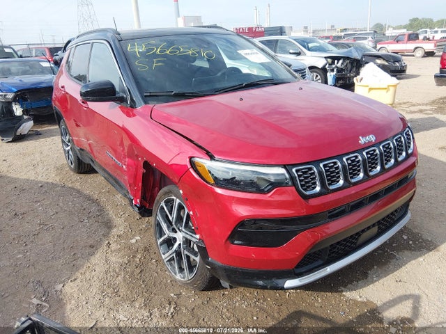 Aukcja sprzedaży 2024 Jeep Compass Limited 4x4, vin: 3C4NJDCN8RT153744, numer aukcji: 45665810