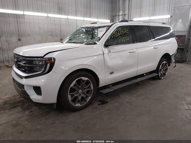2025 Ford Expedition King Ranch Max მანქანა იყიდება აუქციონზე, vin: 1FMJK1P85SEA75942, აუქციონის ნომერი: 45665825