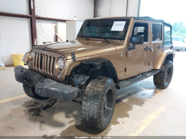 2015 Jeep Wrangler Unlimited Sahara მანქანა იყიდება აუქციონზე, vin: 1C4BJWEG1FL624038, აუქციონის ნომერი: 45665837