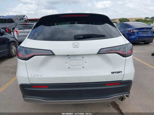 45665921 :رقم المزاد ، 3CZRZ2H55SM793721 vin ، 2025 Honda Hr-v Awd Sport مزاد بيع