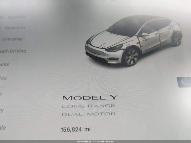 5YJYGAEE4MF234304 Tesla Model Y Long Range Dual Motor All-wheel Drive