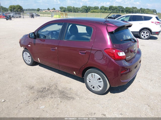 Aukcja sprzedaży 2020 Mitsubishi Mirage Es, vin: ML32A3HJ0LH004854, numer aukcji: 45666031