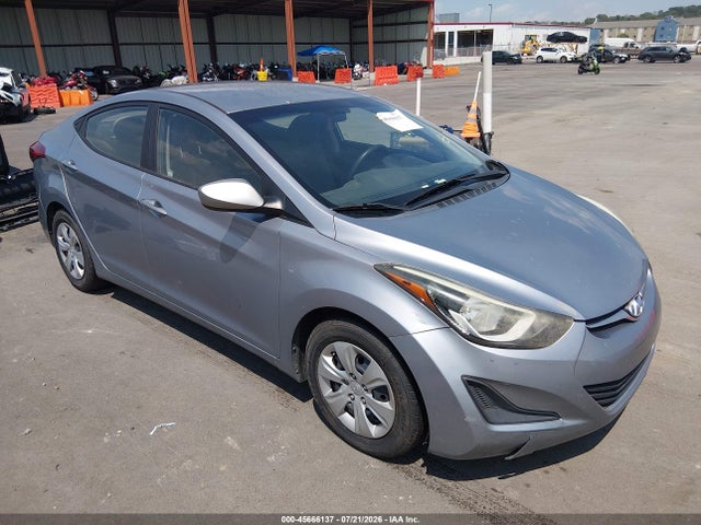 Aukcja sprzedaży 2016 Hyundai Elantra Se, vin: 5NPDH4AE1GH740228, numer aukcji: 45666137