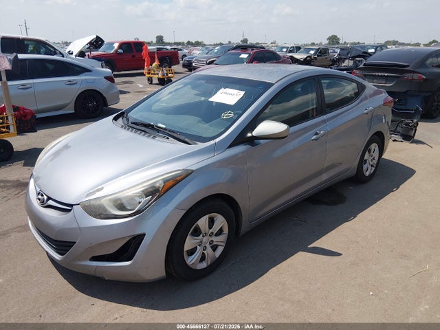 45666137 :رقم المزاد ، 5NPDH4AE1GH740228 vin ، 2016 Hyundai Elantra Se مزاد بيع