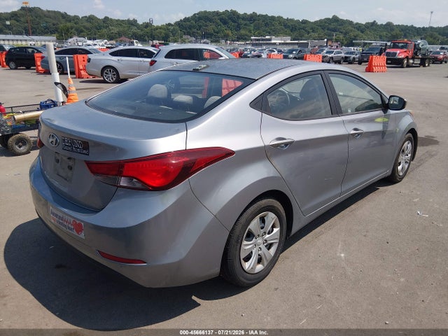 45666137 :رقم المزاد ، 5NPDH4AE1GH740228 vin ، 2016 Hyundai Elantra Se مزاد بيع