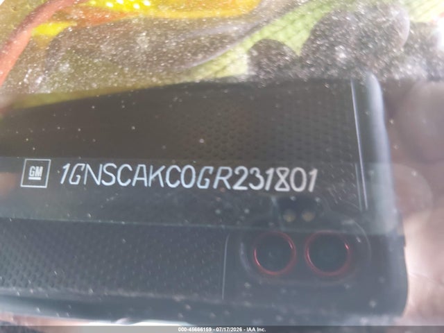 Aukcja sprzedaży 2016 Chevrolet Tahoe Ls, vin: 1GNSCAKC0GR231801, numer aukcji: 45666159
