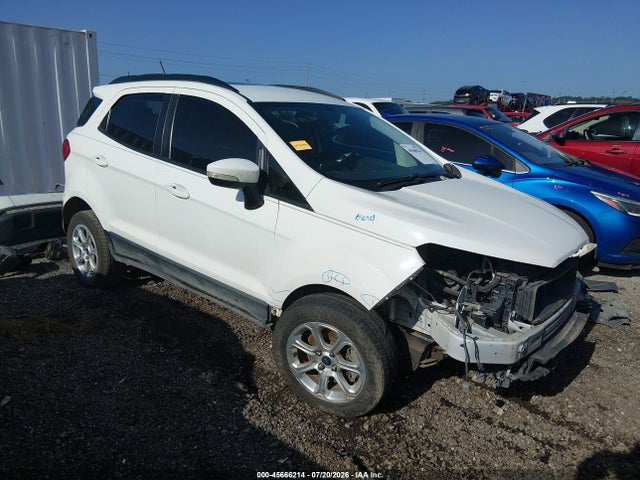45666214 :رقم المزاد ، MAJ6P1UL9JC169293 vin ، 2018 Ford Ecosport Se مزاد بيع