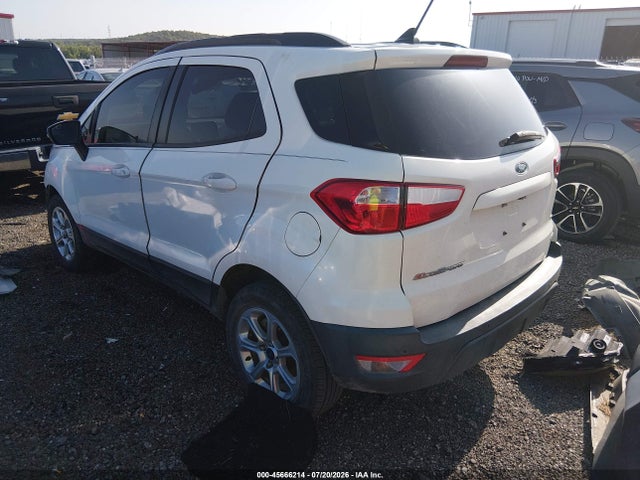 45666214 :رقم المزاد ، MAJ6P1UL9JC169293 vin ، 2018 Ford Ecosport Se مزاد بيع