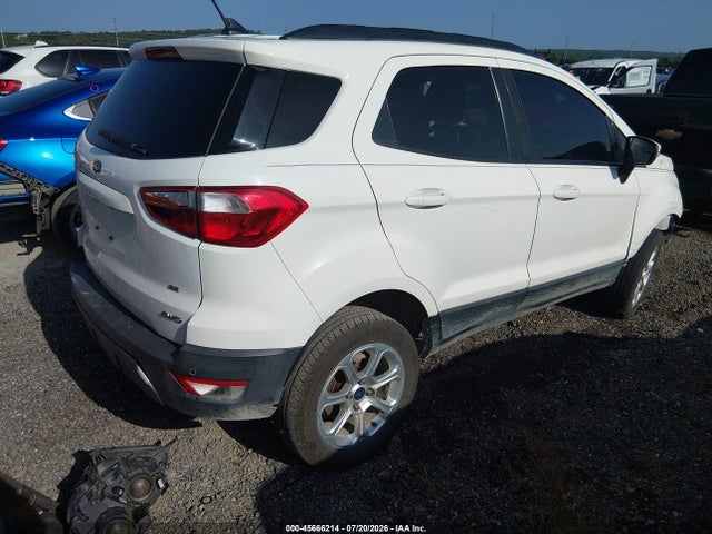 45666214 :رقم المزاد ، MAJ6P1UL9JC169293 vin ، 2018 Ford Ecosport Se مزاد بيع