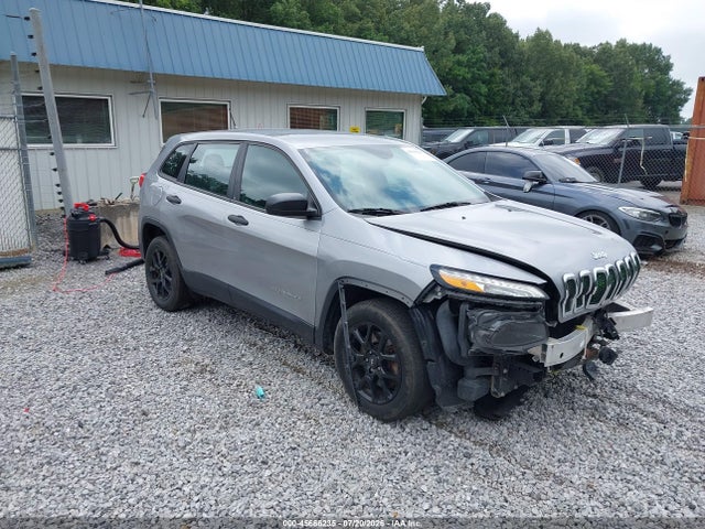 2017 Jeep Cherokee Sport მანქანა იყიდება აუქციონზე, vin: 1C4PJLAS5HW554351, აუქციონის ნომერი: 45666235