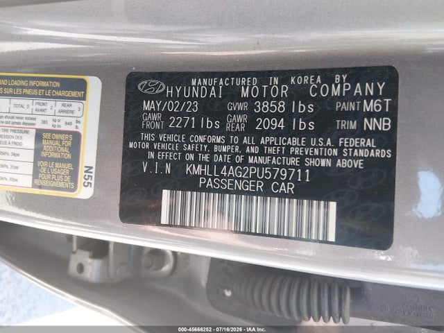 Hyundai ELANTRA SE 2023 KMHLL4AG2PU579711 Image 9