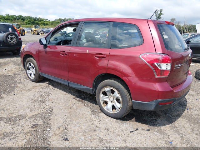 Продажа на аукционе авто 2015 Subaru Forester 2.5i, vin: JF2SJAACXFH497848, номер лота: 45666331