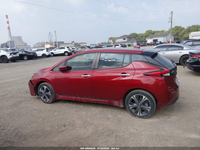 45666409 :رقم المزاد ، 1N4BZ1CVXMC550134 vin ، 2021 Nissan Leaf Sv Plus 62 Kwh مزاد بيع