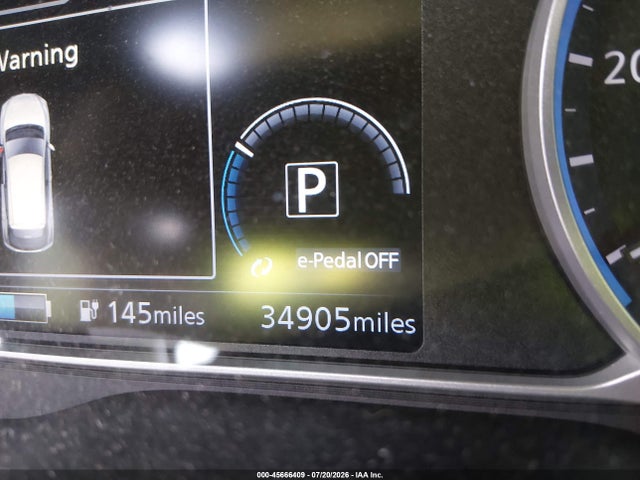 45666409 :رقم المزاد ، 1N4BZ1CVXMC550134 vin ، 2021 Nissan Leaf Sv Plus 62 Kwh مزاد بيع