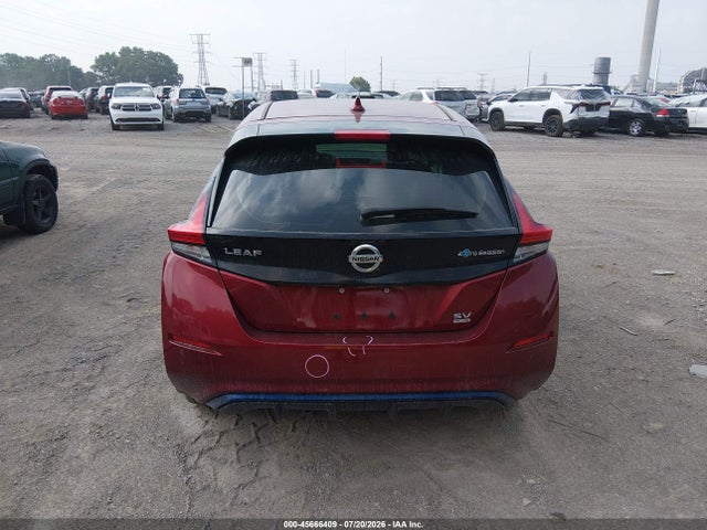 45666409 :رقم المزاد ، 1N4BZ1CVXMC550134 vin ، 2021 Nissan Leaf Sv Plus 62 Kwh مزاد بيع