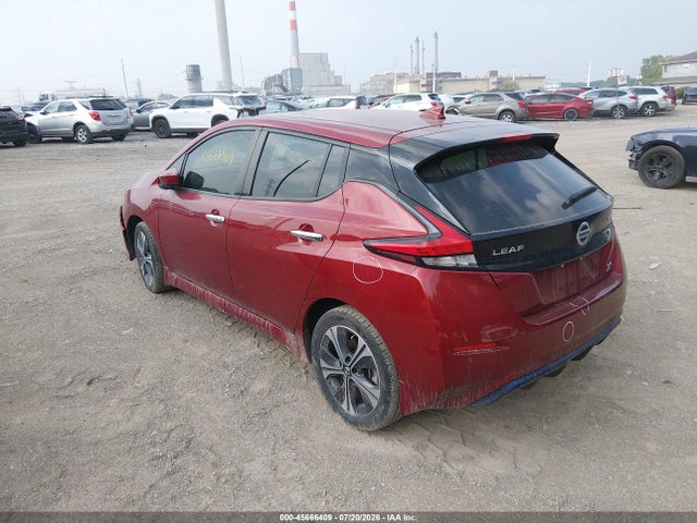 45666409 :رقم المزاد ، 1N4BZ1CVXMC550134 vin ، 2021 Nissan Leaf Sv Plus 62 Kwh مزاد بيع