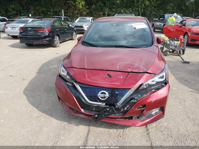 45666409 :رقم المزاد ، 1N4BZ1CVXMC550134 vin ، 2021 Nissan Leaf Sv Plus 62 Kwh مزاد بيع