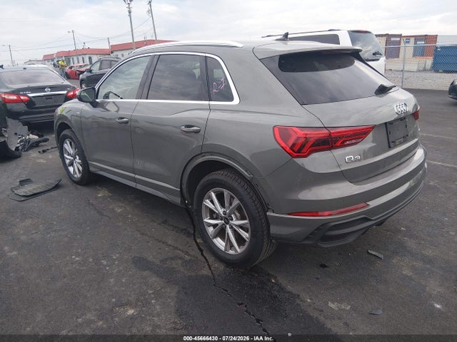 2024 Audi Q3 Premium Plus 45 Tfsi S Line Quattro Tiptronic მანქანა იყიდება აუქციონზე, vin: WA1EECF32R1164443, აუქციონის ნომერი: 45666430