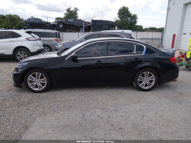 2013 Infiniti G37x მანქანა იყიდება აუქციონზე, vin: JN1CV6AR2DM753285, აუქციონის ნომერი: 45666429