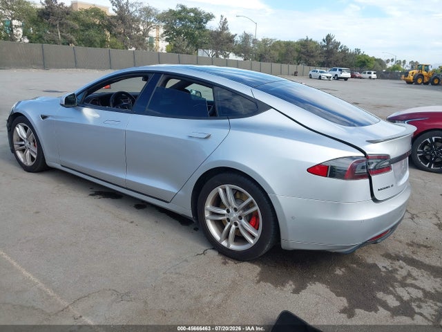 45666463 :رقم المزاد ، 5YJSA1H27FFP71048 vin ، 2015 Tesla Model S 70d/85d/p85d مزاد بيع