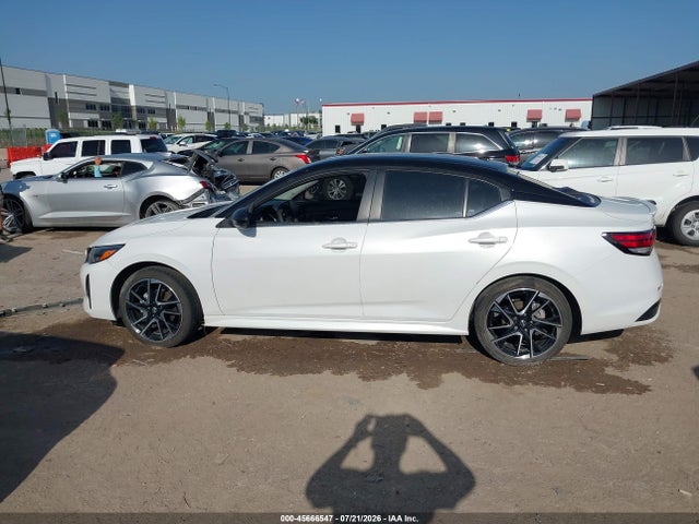 2025 Nissan Sentra Sr მანქანა იყიდება აუქციონზე, vin: 3N1AB8DVXSY405880, აუქციონის ნომერი: 45666547