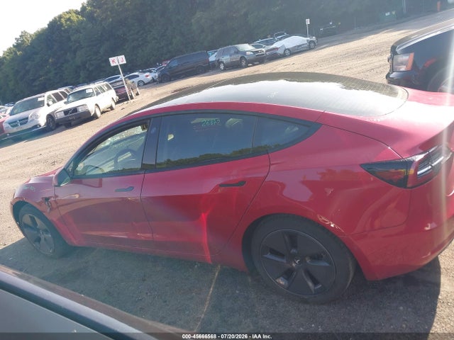 45666568 :رقم المزاد ، 5YJ3E1EB7NF134124 vin ، 2022 Tesla Model 3 Long Range Dual Motor All-wheel Drive مزاد بيع