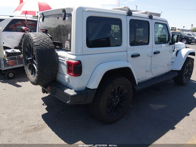 Aukcja sprzedaży 2021 Jeep Wrangler 4xe Unlimited Sahara 4x4, vin: 1C4JJXP6XMW782203, numer aukcji: 45666587