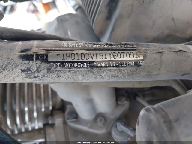 Продаж на аукціоні авто 2001 Harley-davidson Flht, vin: 1HD1DDV151Y607093, номер лоту: 45666653