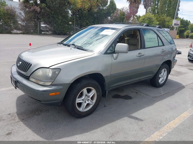 45666727 :رقم المزاد ، JT6HF10UXY0100250 vin ، 2000 Lexus Rx 300 مزاد بيع