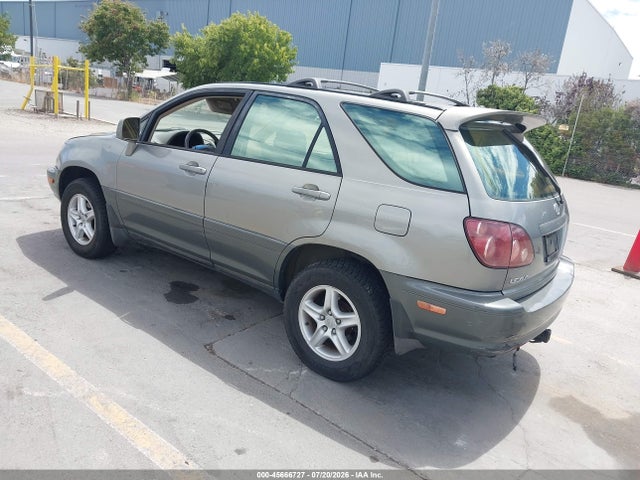 45666727 :رقم المزاد ، JT6HF10UXY0100250 vin ، 2000 Lexus Rx 300 مزاد بيع