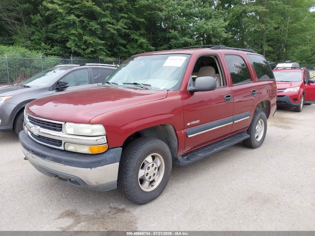 2002 Chevrolet Tahoe Ls მანქანა იყიდება აუქციონზე, vin: 1GNEK13V82J246330, აუქციონის ნომერი: 45666754