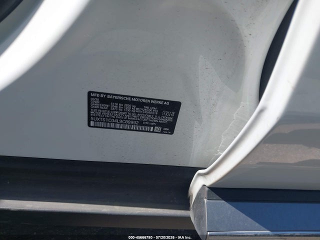 Aukcja sprzedaży 2020 Bmw X3 Phev Xdrive30e, vin: 5UXTS1C04L9C89992, numer aukcji: 45666780